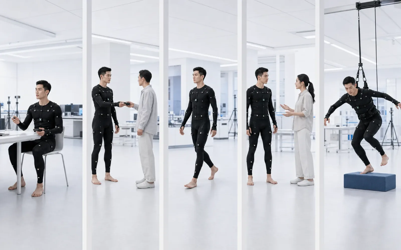 NexCap capture scenes in real human interaction